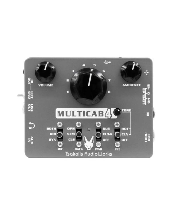 Tsakalis Audioworks MultiCab MK4 Cabinet Simulator/Preamp
