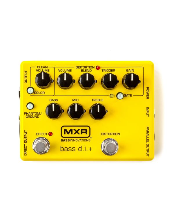MXR M80 Bass DI+ Special Edition Yellow