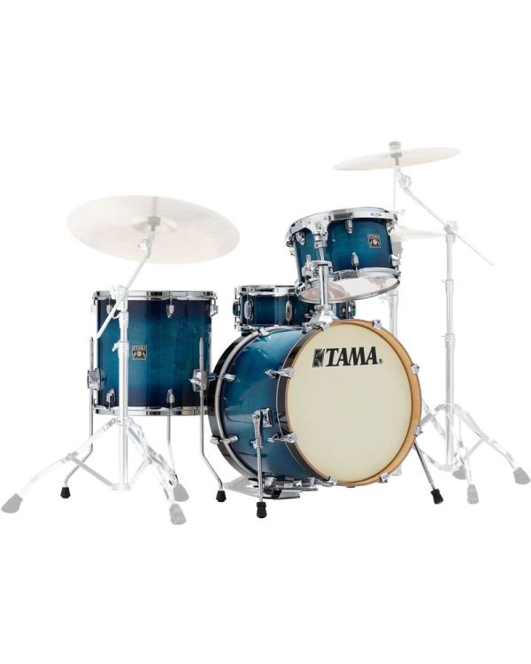 Tama Superstar Classic 18" 4 Piece Shell Pack Blue Lacquer Burst