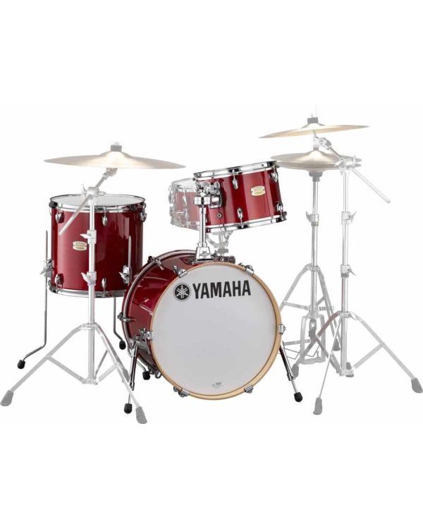 Yamaha Stage Custom 18" BeBop Shell Kit Cranberry Red
