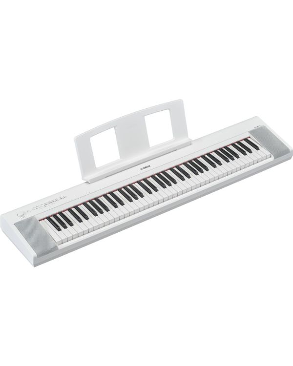 Yamaha Piaggero NP-35 Portable Keyboard, White