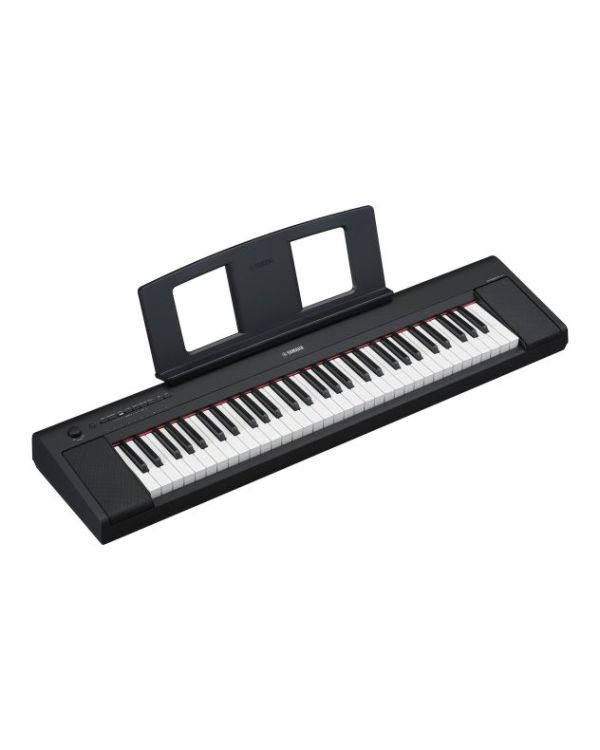 Yamaha Piaggero NP-15 Portable Keyboard, Black