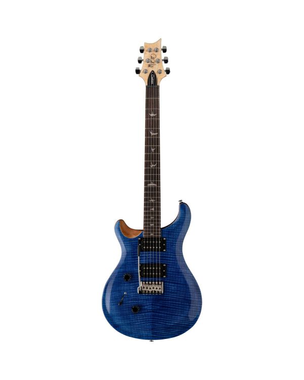 PRS SE Left-Handed Custom 24 Electric Guitar, Faded Blue