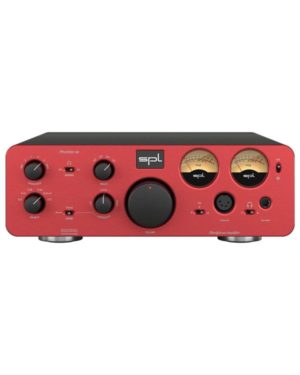 SPL Phonitor XE Headphone Amplifier, Red
