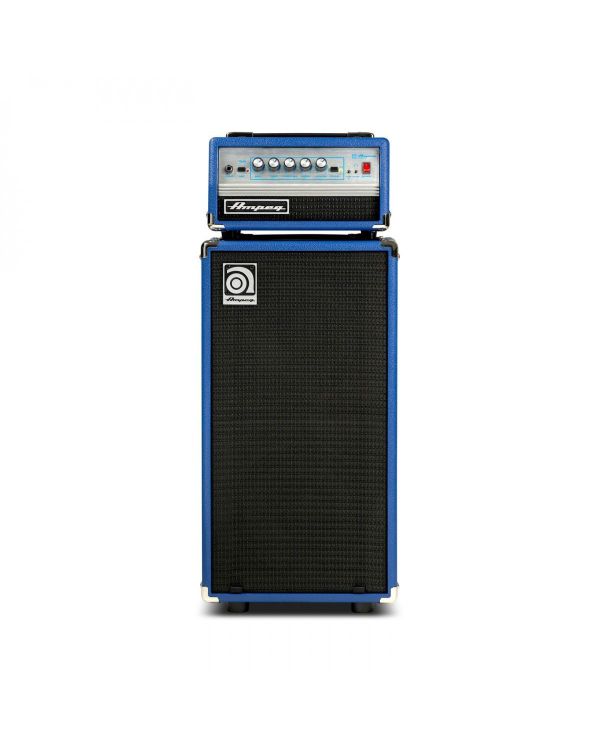 Ampeg Ltd Edition Micro VR Head and Cab Stack, Blue