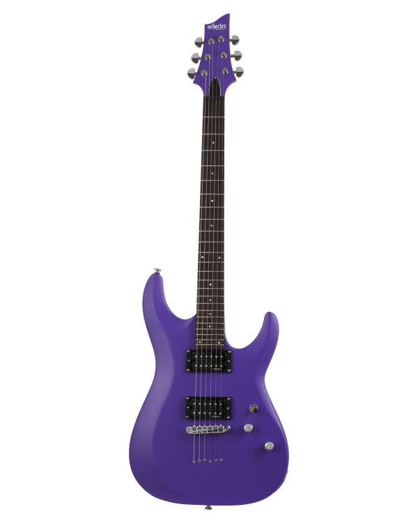 Schecter C-6 Deluxe Satin Dark Purple