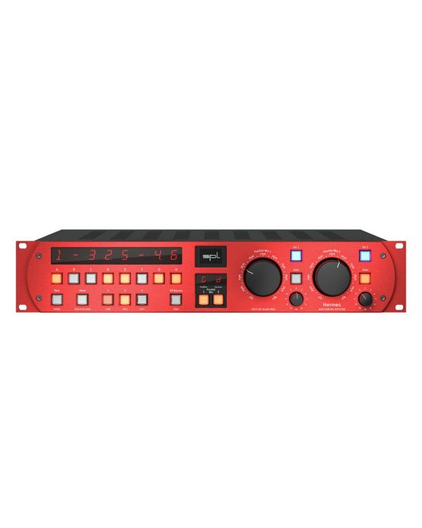 SPL Hermes Mastering Router With Dual Parallel Mix, Red