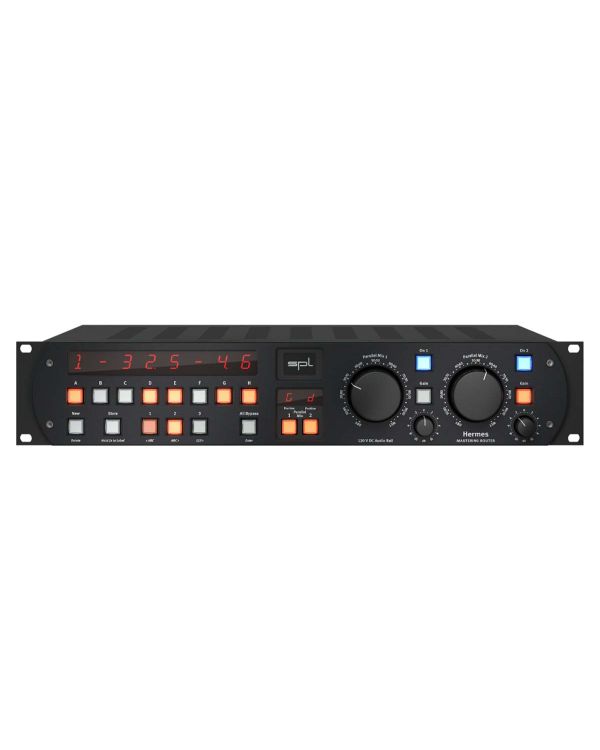 SPL Hermes Mastering Router With Dual Parallel Mix, All Black