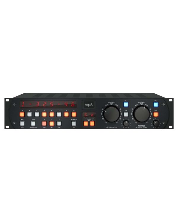 SPL MC16 16 Channel Mastering Monitor Controller, All Black