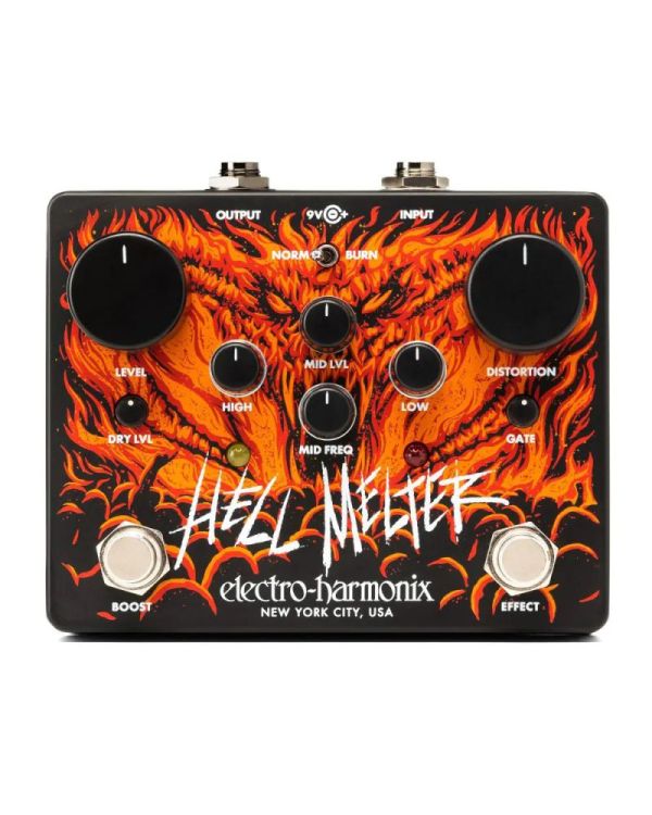 Electro Harmonix Hell Melter Distortion Pedal