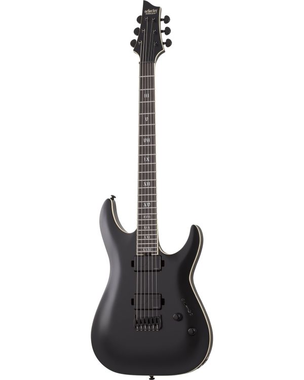Schecter C-1 HT S SLS Elite Evil Twin Guitar, Satin Black
