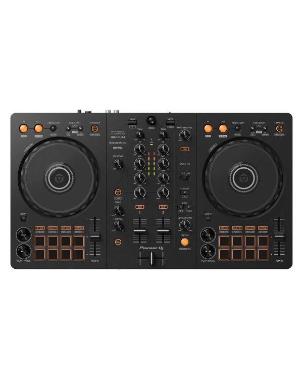 Pioneer DDJ-FLX4 2-Channel DJ Controller for rekordbox & Serato DJ Pro
