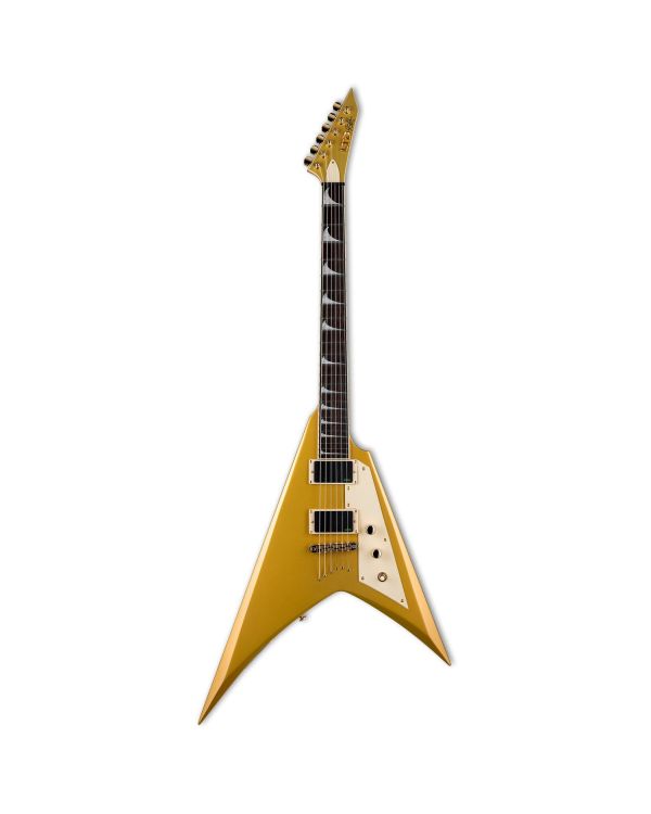 ESP LTD KH-V MGO Kirk Hammett Signature, Metallic Gold