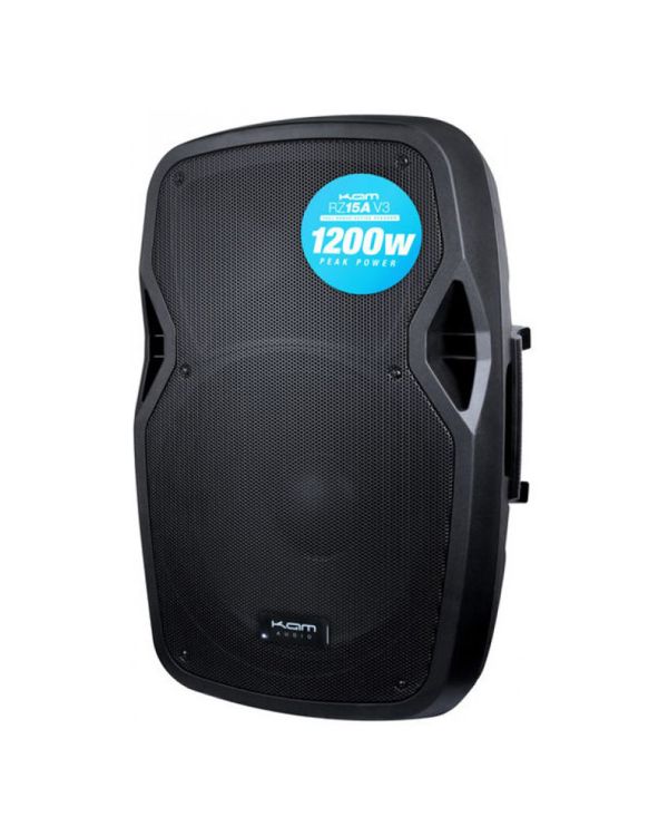 KAM RZ15A 15 Inch Active Speaker with Bluetooth 1200w