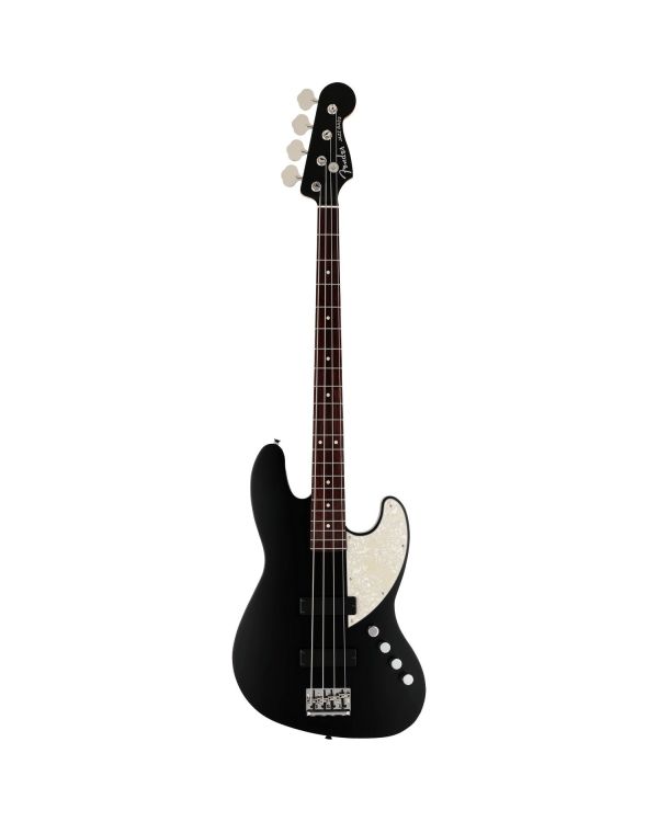 Fender FSR MIJ Elemental Jazz Bass HH RW, Stone Black
