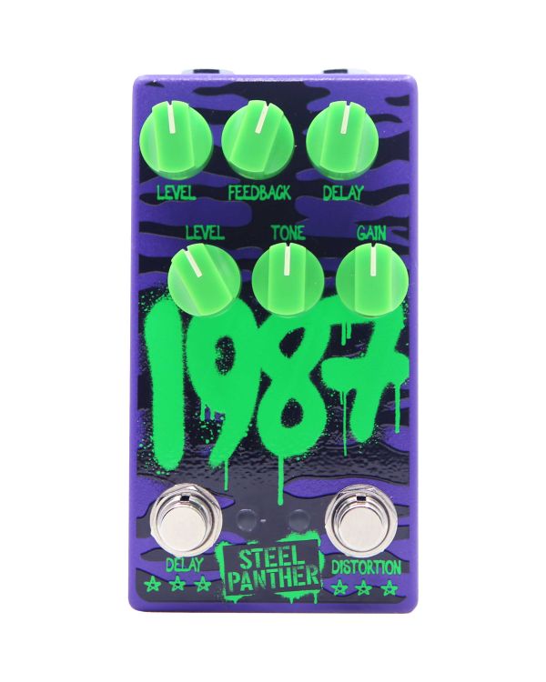 AllPedal 1987 Steel Panther Signature Delay and Distortion Pedal