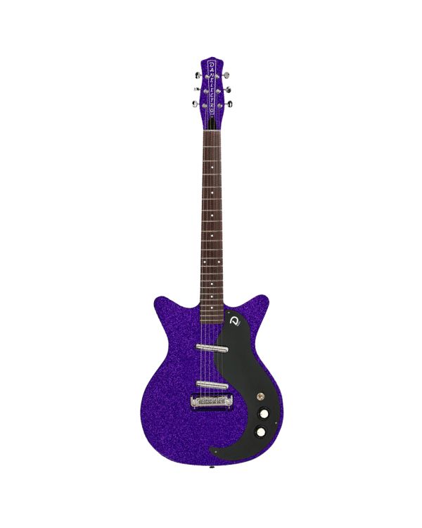 Danelectro Blackout 59 Guitar - Purple Metalflake