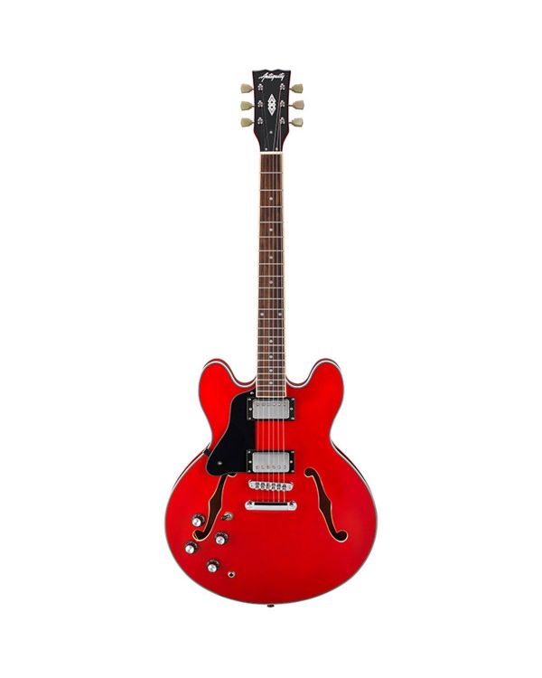 Antiquity AQ35L Left-handed Electric Guitar, Cherry Red