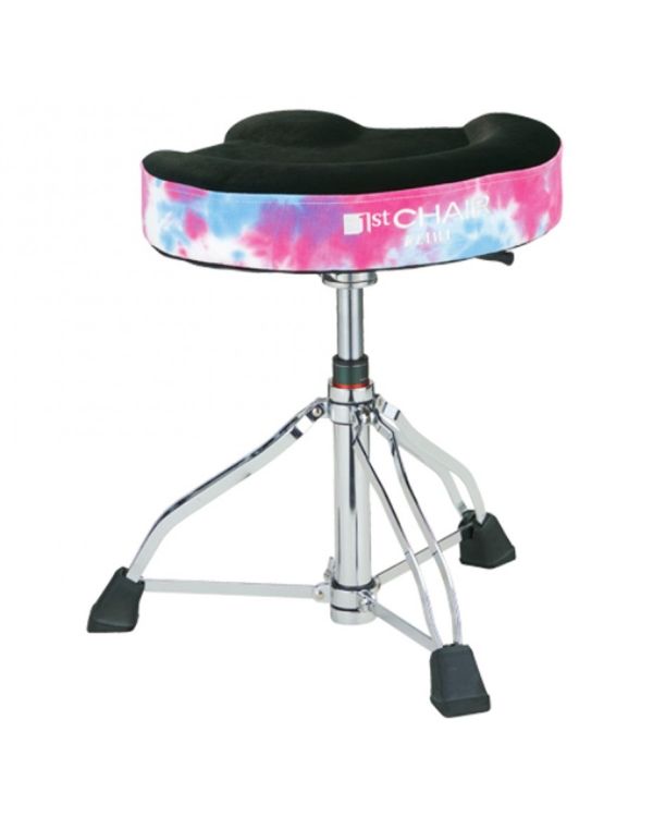 Tama 1st Chair Glide Rider Drum Throne Hydraulix Fluorescent Pink Sky