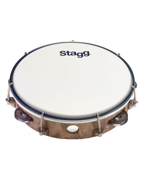 Stagg TAB-112P/WD 12" Tuneable Tambourine w/ 1 Row Jingles