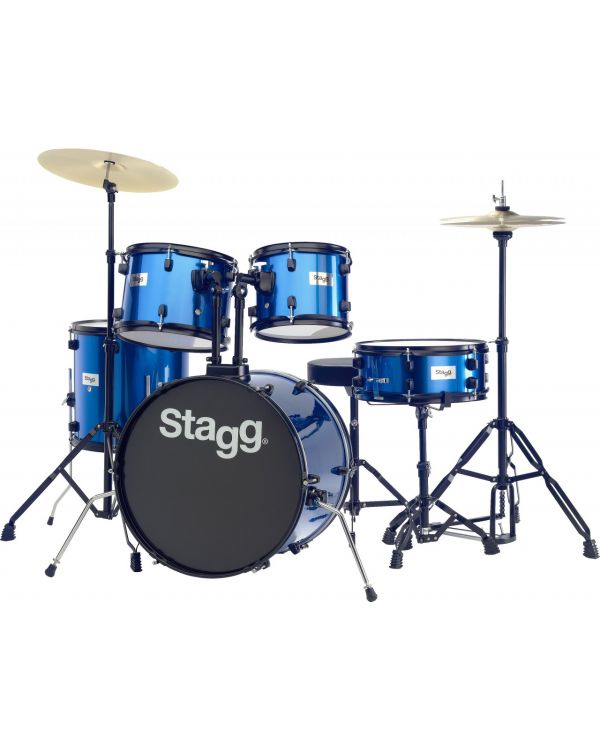 Stagg 5-Piece Junior 20 inch Drum Kit Blue
