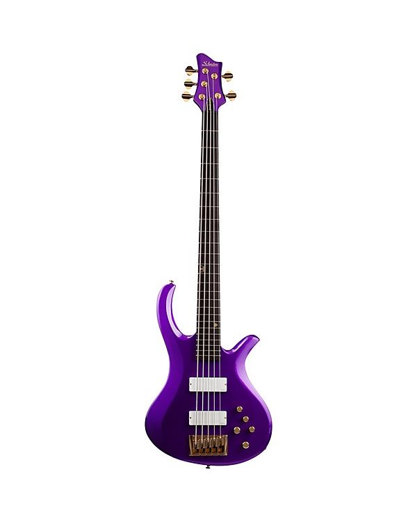 Schecter FreeZesicle-5 Purple Electric Bass Guitar