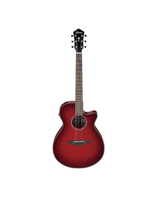Ibanez AEG51-TRH Acoustic Guitar, Transparent Red Sunburst 
