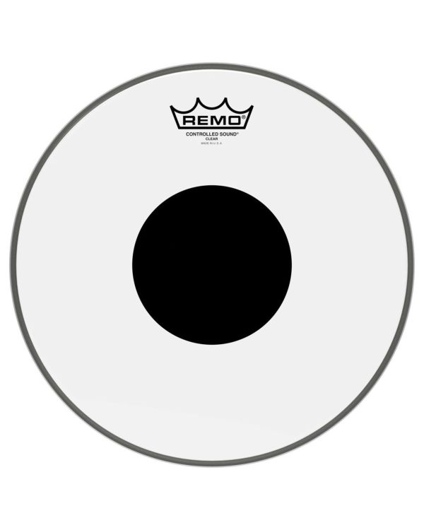 Remo CS Clear Drum Head w/ Black Dot 6"