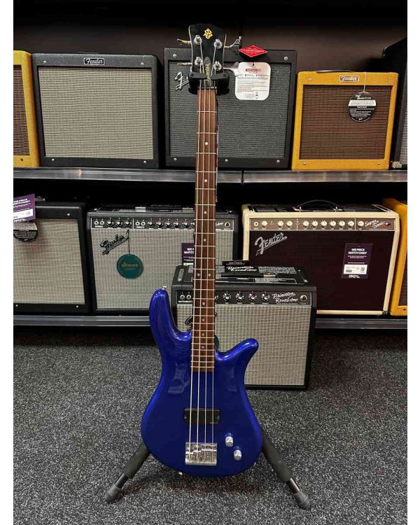 Pre-Owned Spector 4 String Bass, Blue Metallic 