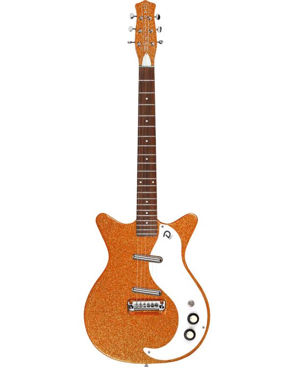 Danelectro DC59 Nos Guitar - Orange Metalflake