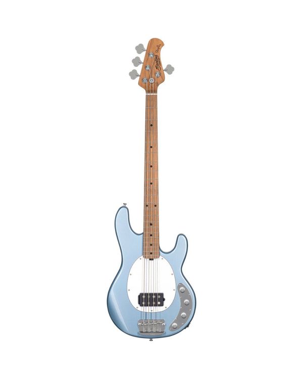 Sterling By Music Man Stingray RAY34 Bass Firemist, Silver