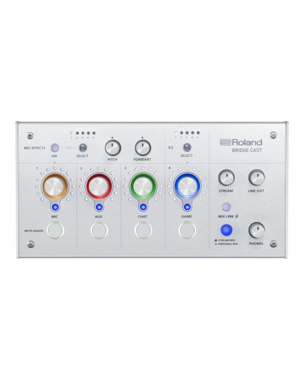 Roland Bridge Cast Gaming Audio Mixer, White