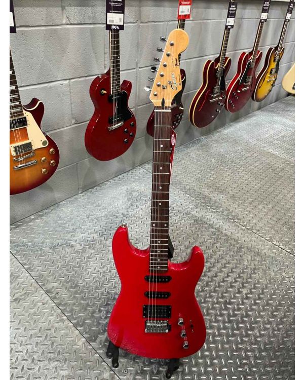 Pre-Owned Squier Korean Stratocaster HSS, Red