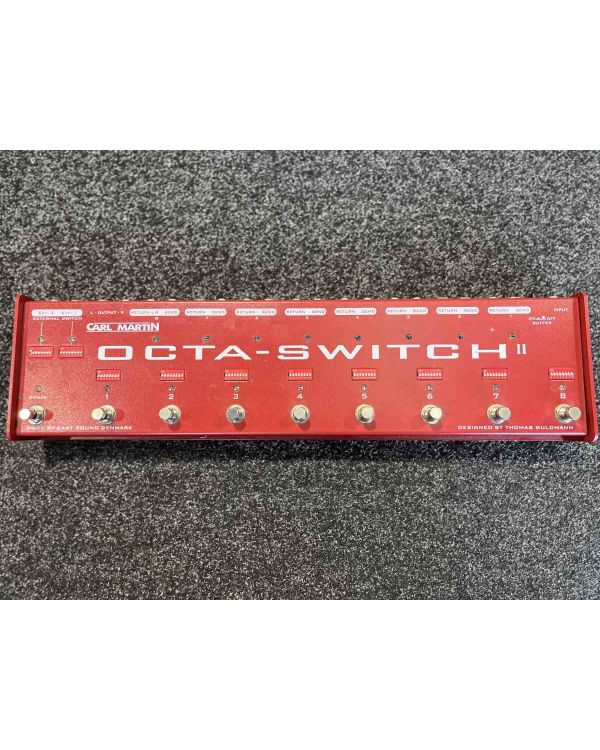 Pre-Owned Carl Martin Octa-Switch The Strip MKII Pedal