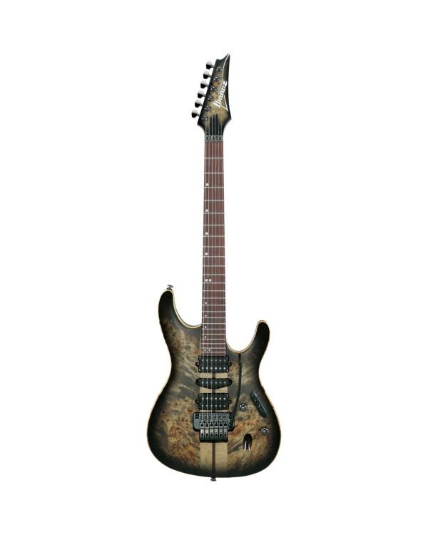 Ibanez S1070PBZ-CKB Electric Guitar, Charcoal Black Burst