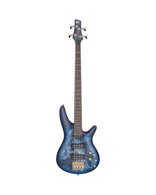 Ibanez SR300EDX-CZM Electric Bass, Cosmic Blue Frozen Matte