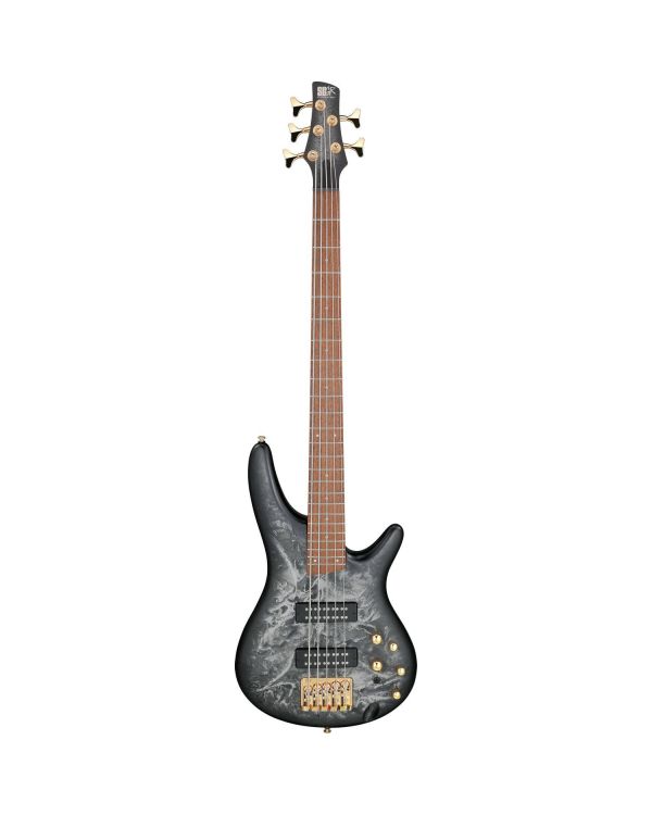 Ibanez SR305EDX-BZM 5-String Bass, Black Ice Frozen Matte