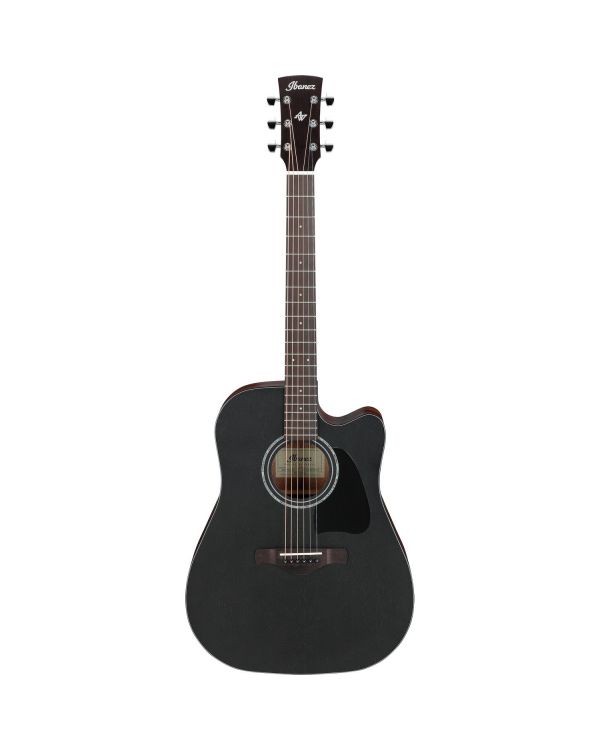 Ibanez AW247CE-WKH Electro-Acoustic, Weathered Black Open Pore Top