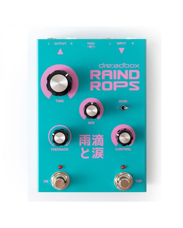 Dreadbox Raindrops Stereo Delay And Pitch Shifter And Reverb