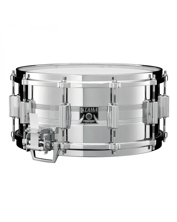 Tama Mastercraft Steel 14x6.5 Snare Drum featuring 1.2mm Steel Shell