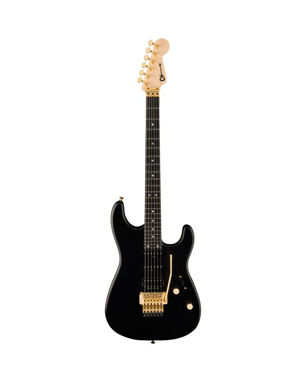 Charvel MJ SD1 24 HSS FR Satin Black Electric Guitar