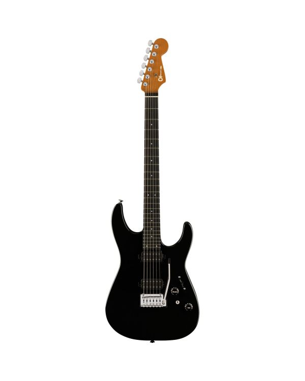 Charvel Pro-Mod DK24 HH 2PT EB Gloss Black Electric Guitar
