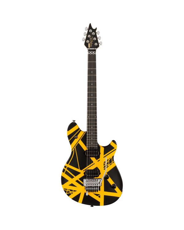 EVH Wolfgang Special Electric Guitar, Black And Yellow