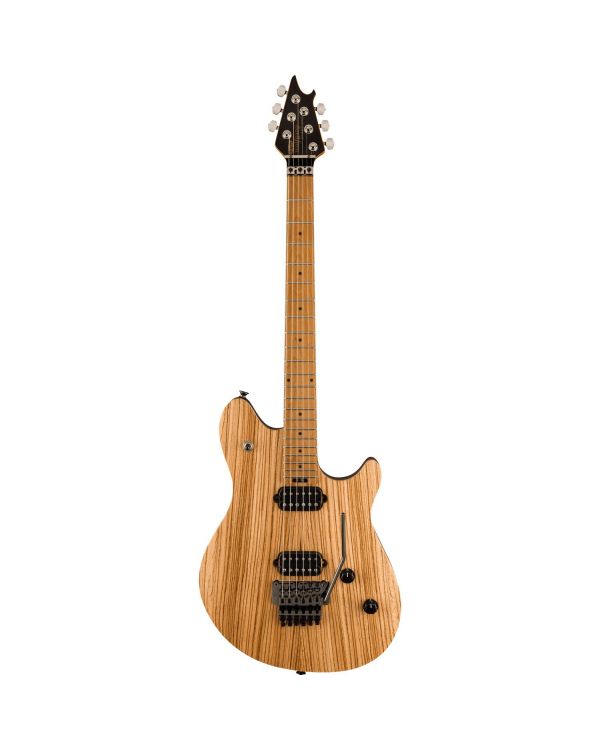 Evh Wolfgang Standard Exotic Baked Maple Fb Zebrawood Electric Guitar