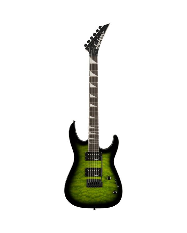 Jackson JS Series JS20 DKQ 2PT Transparent Green Electric Guitar