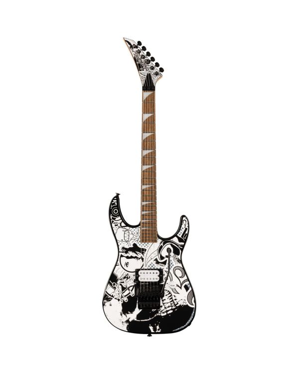 Jackson X-Series DK1 Electric Guitar, Skull Kaos