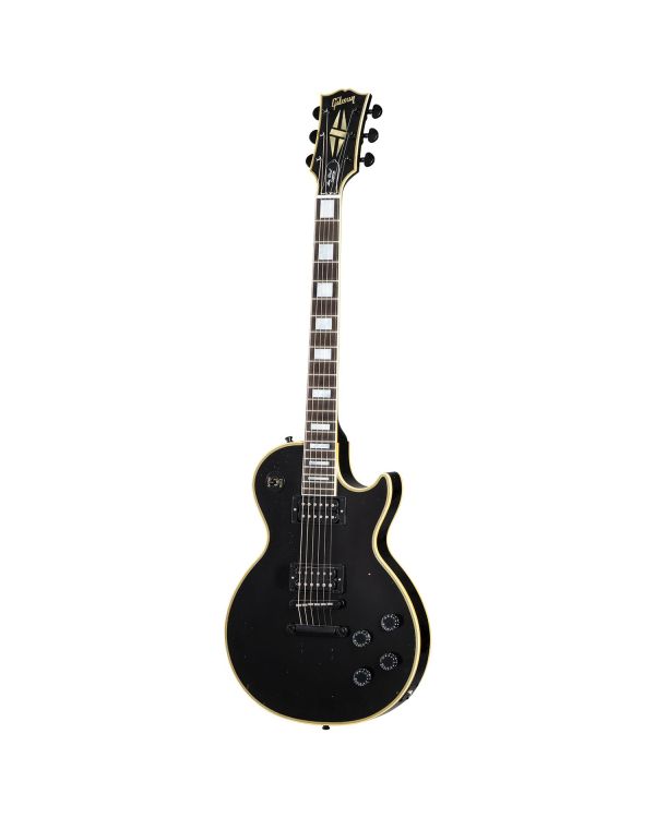 Gibson Kirk Hammettl '89 Les Paul Custom, Murphy Lab Aged Ebony (KH008)