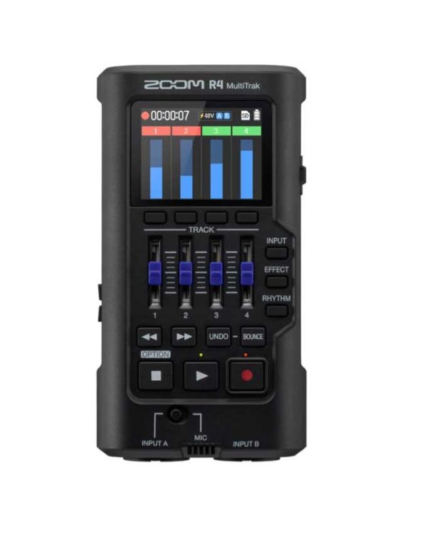 Zoom R4 MultiTrak Handheld 4-Track Recorder
