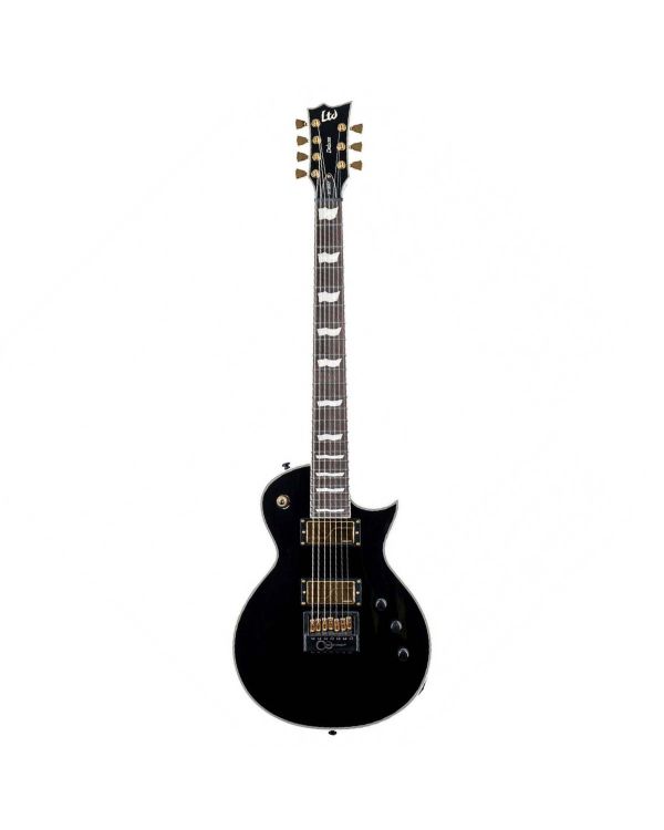 ESP LTD Eclipse EC-1007B Evertune Black Electric Guitar