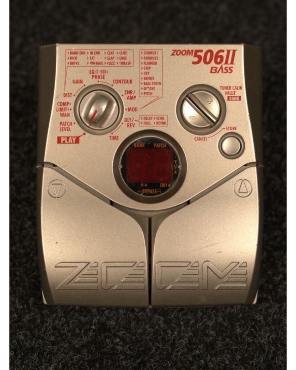 Pre-Owned Zoom 506 Bass Multi Effects Pedal